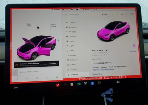 2021 Tesla Model Y z USA, uszkodzony, nr VIN 5YJYGDEE2MF091421